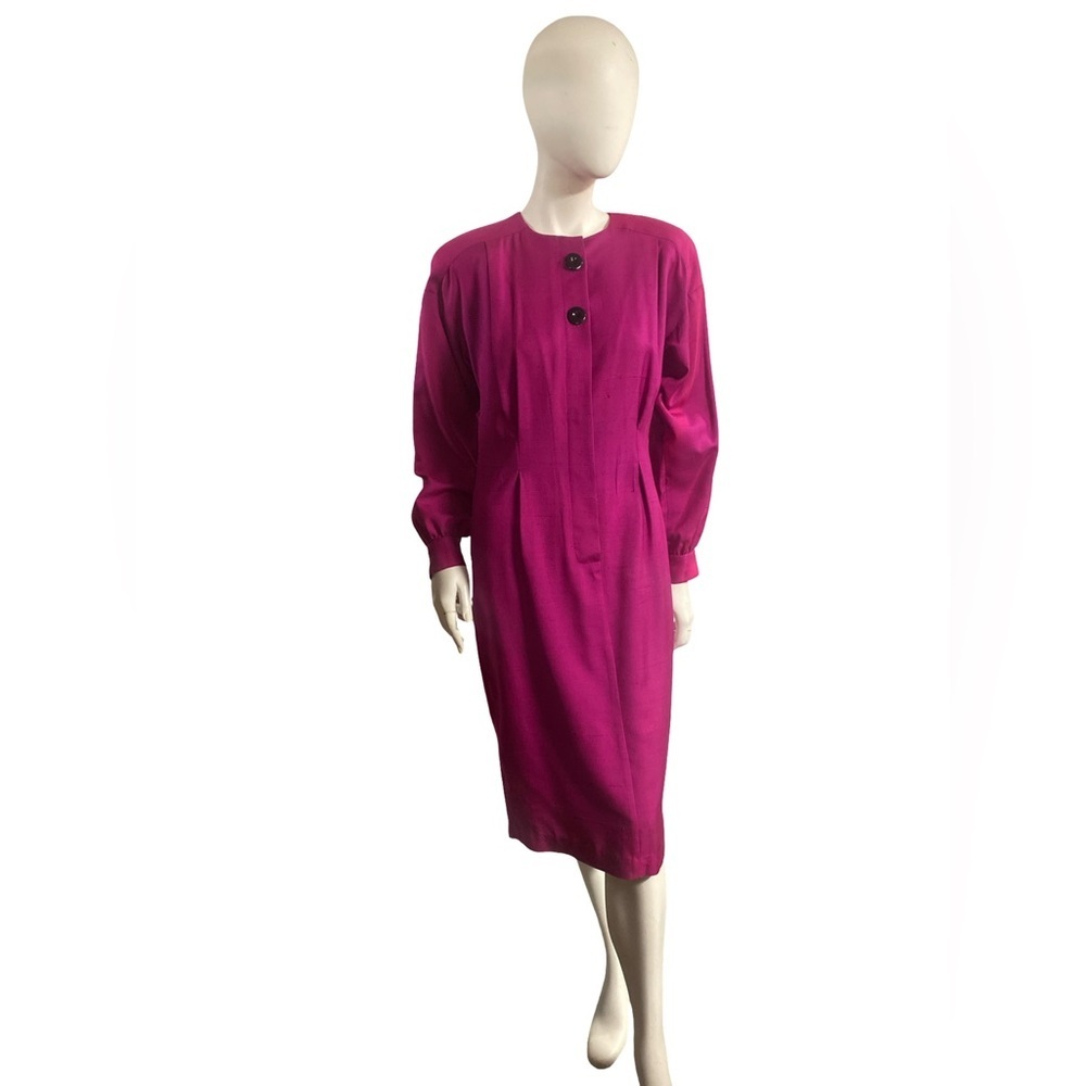 Liz Claiborne Silk Shantung  Pink Dress